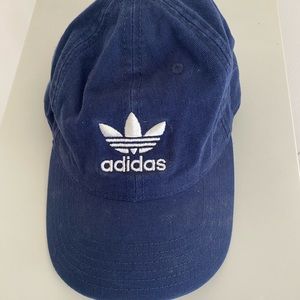 Blue adidas hat
